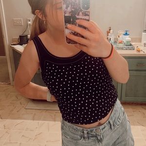 ANTHROPOLOGIE POLKA DOT SHIRT